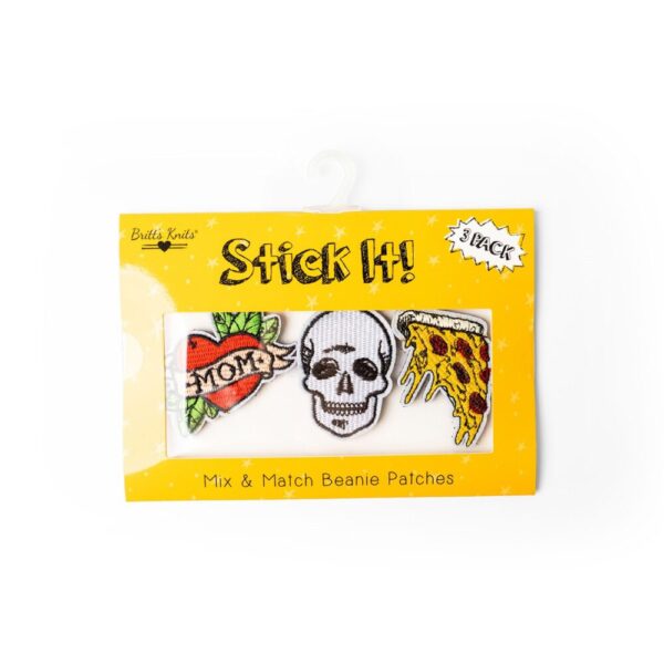 Stick It! Mix & Match Beanie Patches – Skull