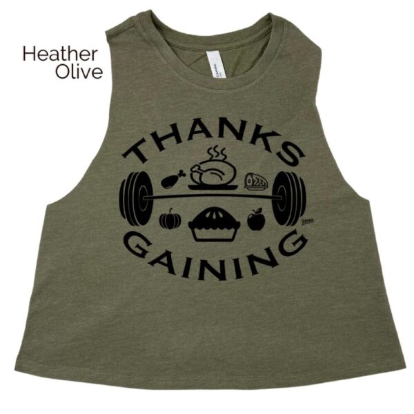 Thanksgaining Crop Tank