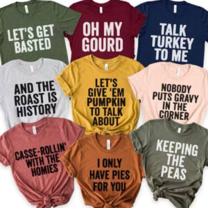 Funny Thanksgiving Group Tees