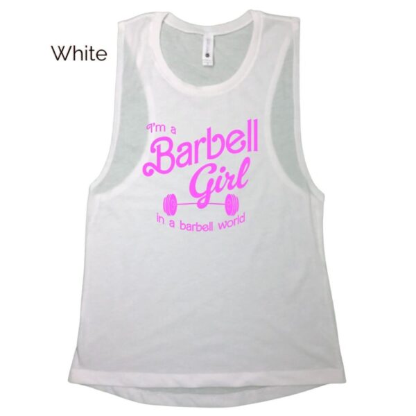Barbell Girl Muscle Tank