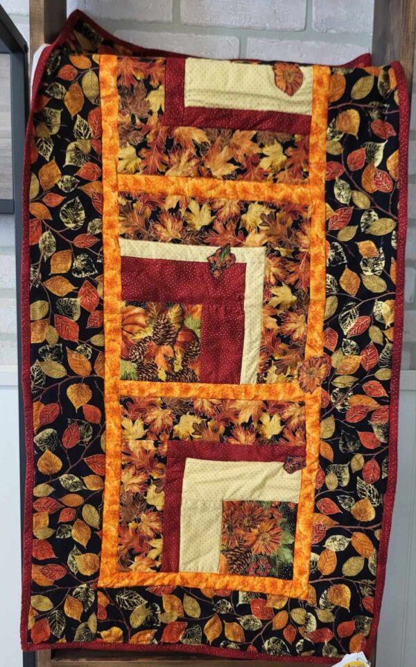 Quilted Autumn Table Topper