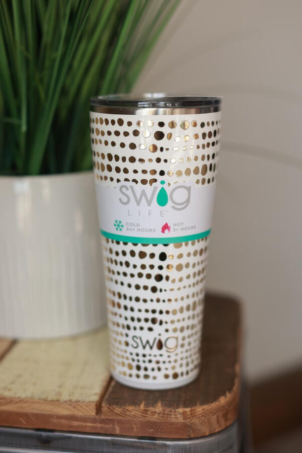 Gold Glamor 32oz Swig Tumbler