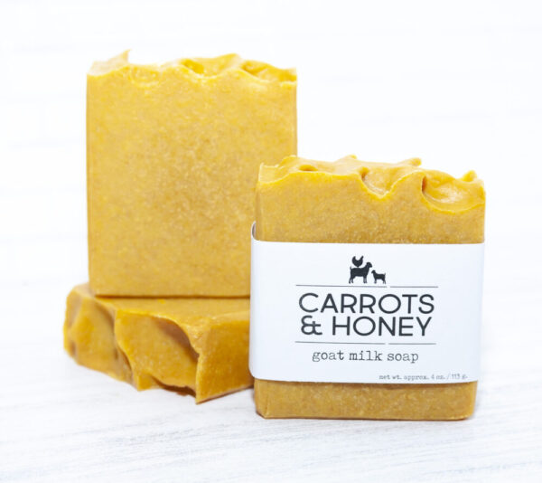Carrots & Honey Goat Milk Soap