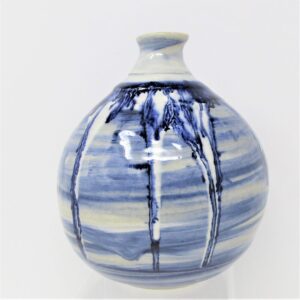 Blue and White Pot by Artist Paul Koch