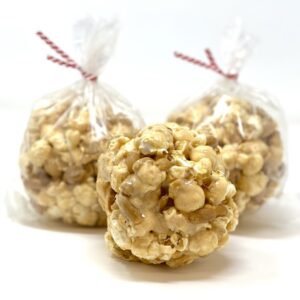 Salted Nut Roll Popcorn Balls! 6 or 12 count