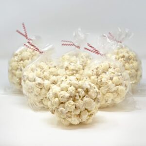 Gourmet Popcorn Balls – 6 ct – soft and gooey