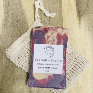 Sea Salt + Orchid Goat Milk Soap
