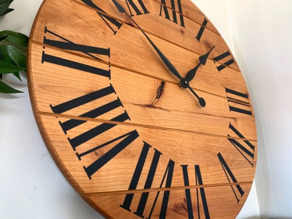 Large 26″ Alder Wall Clock (in stock)