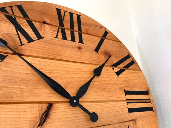 Large 26″ Alder Wall Clock (in stock)