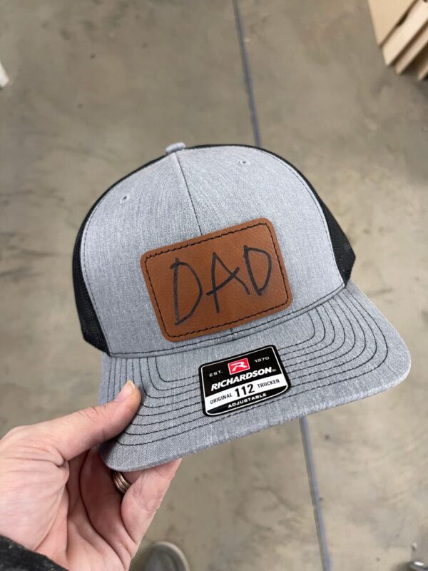 Personalized Handwritten {Richardson 112} Leather Patch Hat
