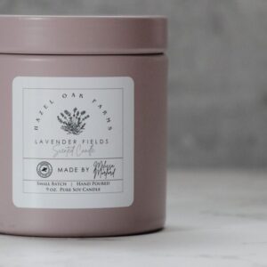 Lavender Fields – Melissa’s Pure Soy Candles (in stock)