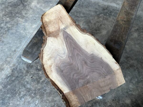 Black Walnut #1331 slab, live edge slab, unfinished