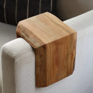 5″ Live Edge Walnut Wood Armrest Table, Coffee Table, Living Room Table (in stock) #5