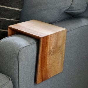 6″ quartersawn sycamore armrest table, Coffee Table, Living Room Table (in stock)