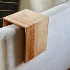 5″ quartersawn sycamore armrest table, Coffee Table, Living Room Table (in stock)