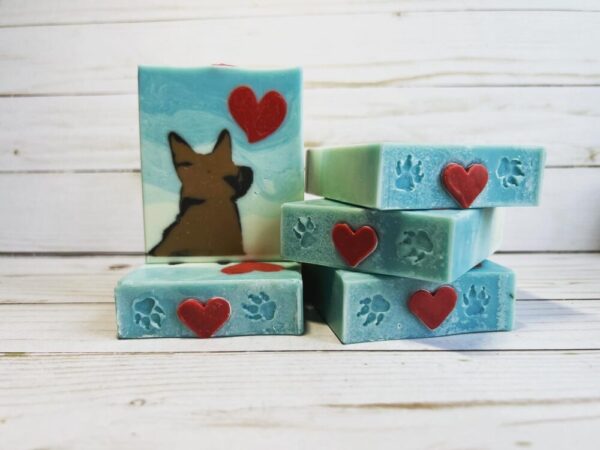 “Puppy Love” Handmade Soap