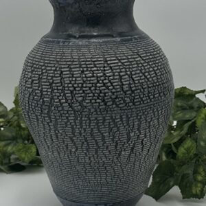 Textured Grey Urn by Emily Hiner