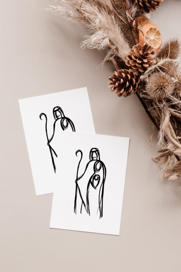 Holy Family Greeting Card