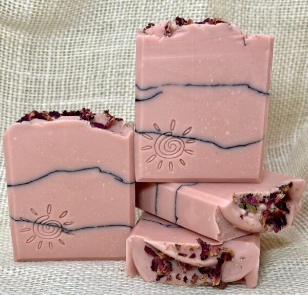 Rose Clay & Charcoal All Natural Handmade Soap