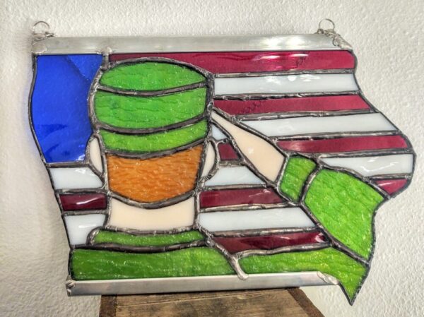 Stained Glass Iowa -Salute
