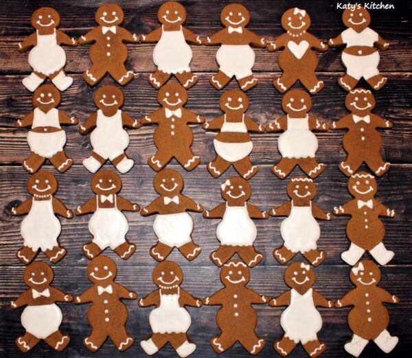 1 Dozen Gingerbread Men/People Cookies