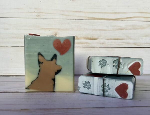 “Puppy Love” All Natural Handmade Soap