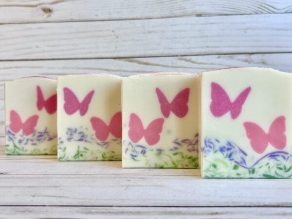 “Butterfly Garden” Handmade Soap