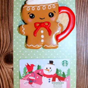 Starbucks Mug Cookie and Optional Gift Card Set