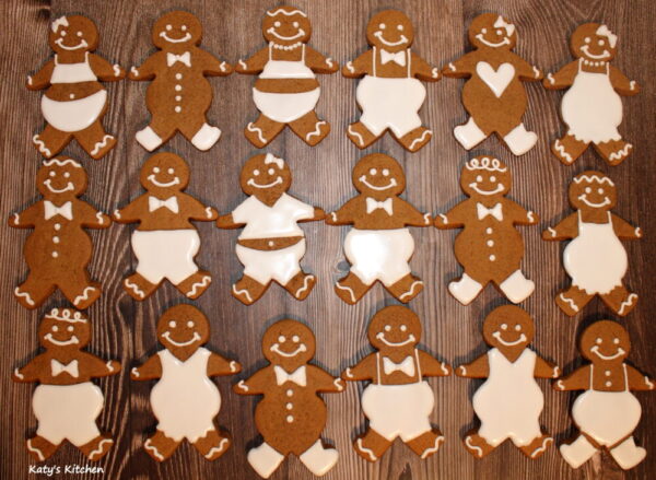 1 Dozen Gingerbread Men/People Cookies