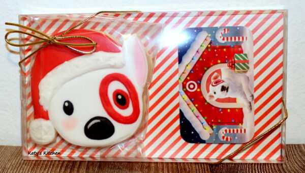 Target Dog Cookie and Optional Gift Card Set