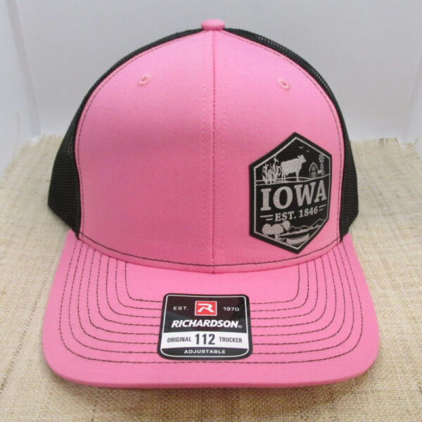 Iowa Patch Hat – Richardson 112 Snapback Patch Hat – Iowa Patch Cap