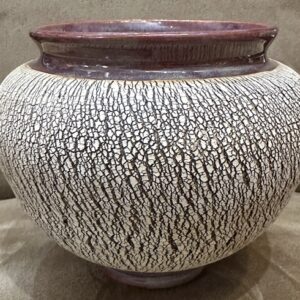 Small Crackle Pot by Emily Hiner
