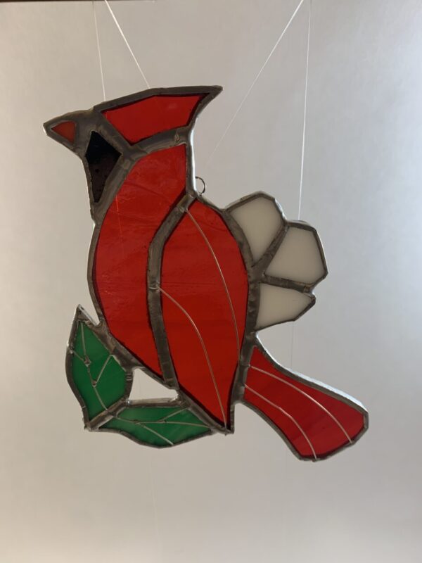 Stained Glass – Cardinal Male