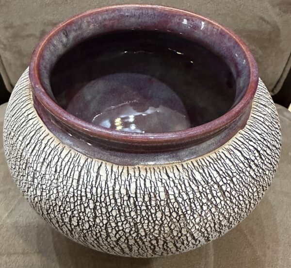 Small Crackle Pot by Emily Hiner