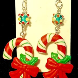 Candy Cane Earrings