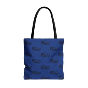 Fluffy Blue Tote Bag