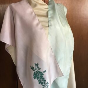 3 scarf set – Fresh indigo dyed!