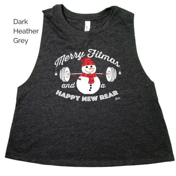 Merry Fitmas and a Happy New Rear Crop Tank