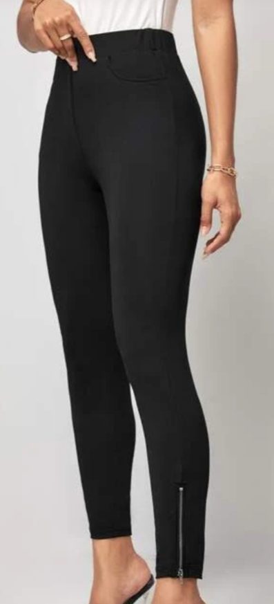 High-Waist Pinstripe Zip It Flare Legging - Anthracite/Black | Alo Yoga