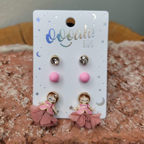 Princess Earrings – 3 set