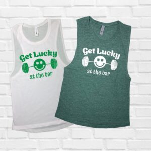Get Lucky at the Bar Muscle Tank