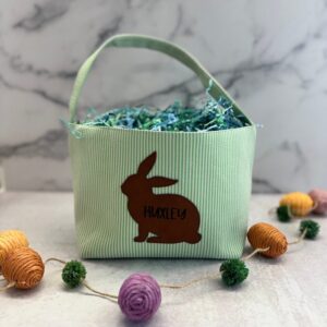 Personalized Easter Basket | Custom Easter Basket | Baby Easter Basket | Personalized Easter Egg Basket | Bunny Basket for Kids