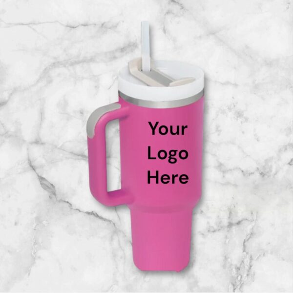Custom logo or design Engraved Tumbler | 40 Ounce Tumbler | Custom Water Bottle | Personalized Gift | Teen Gift | New Mom Gift