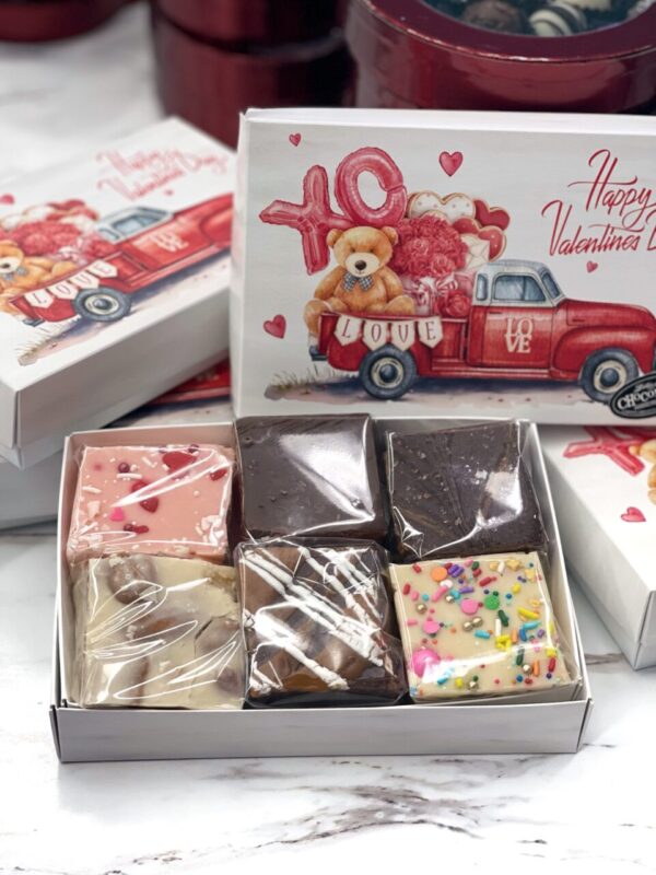 Valentine’s Day Fudge Sale  – Buy a Pound Get a Half Pound Free- Homemade Variety Gift Pack