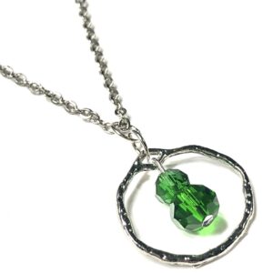 Handmade Green Pendant Necklace Women St. Patrick’s Day