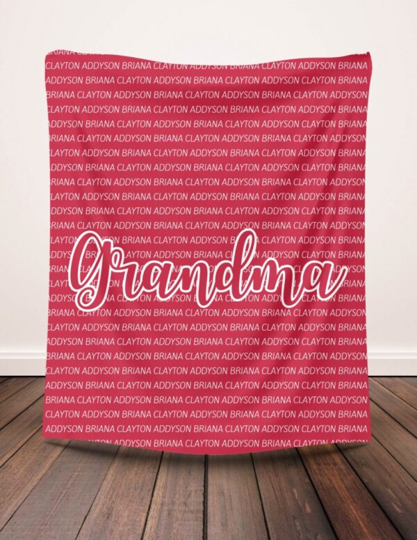 Mom Blanket | Name Blanket | Personalized | Mothers Day Gift