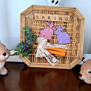 Flat “Spring” Basket