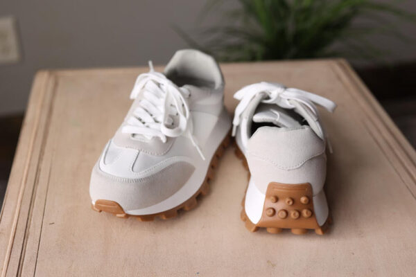 Ivory Lug Sole Sneakers