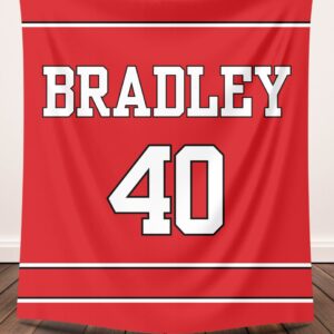 Personalized Jersey Blanket