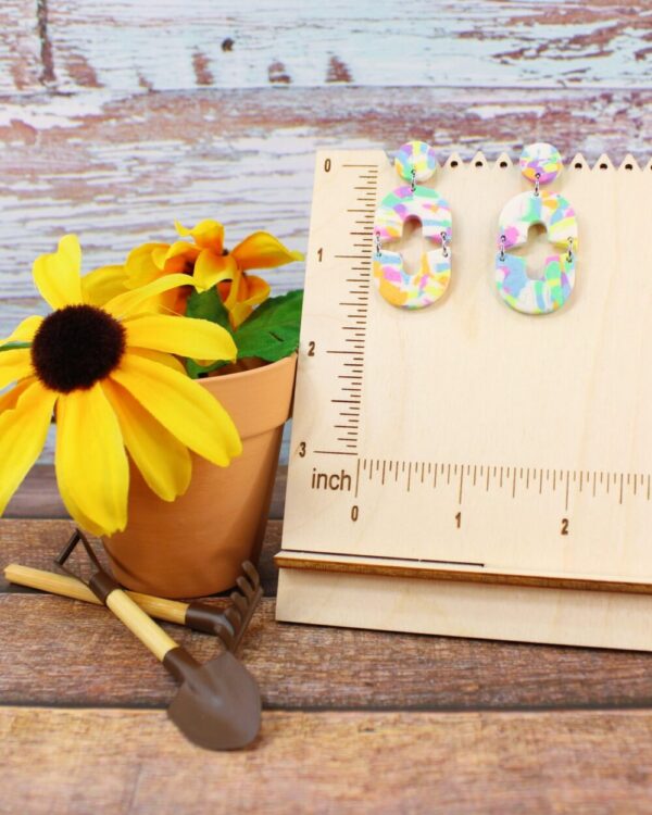 Spring Colors Clay Earrings